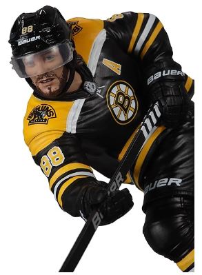 David Pastrnak #88 (Boston Bruins) NHL 7" Posed Figure
