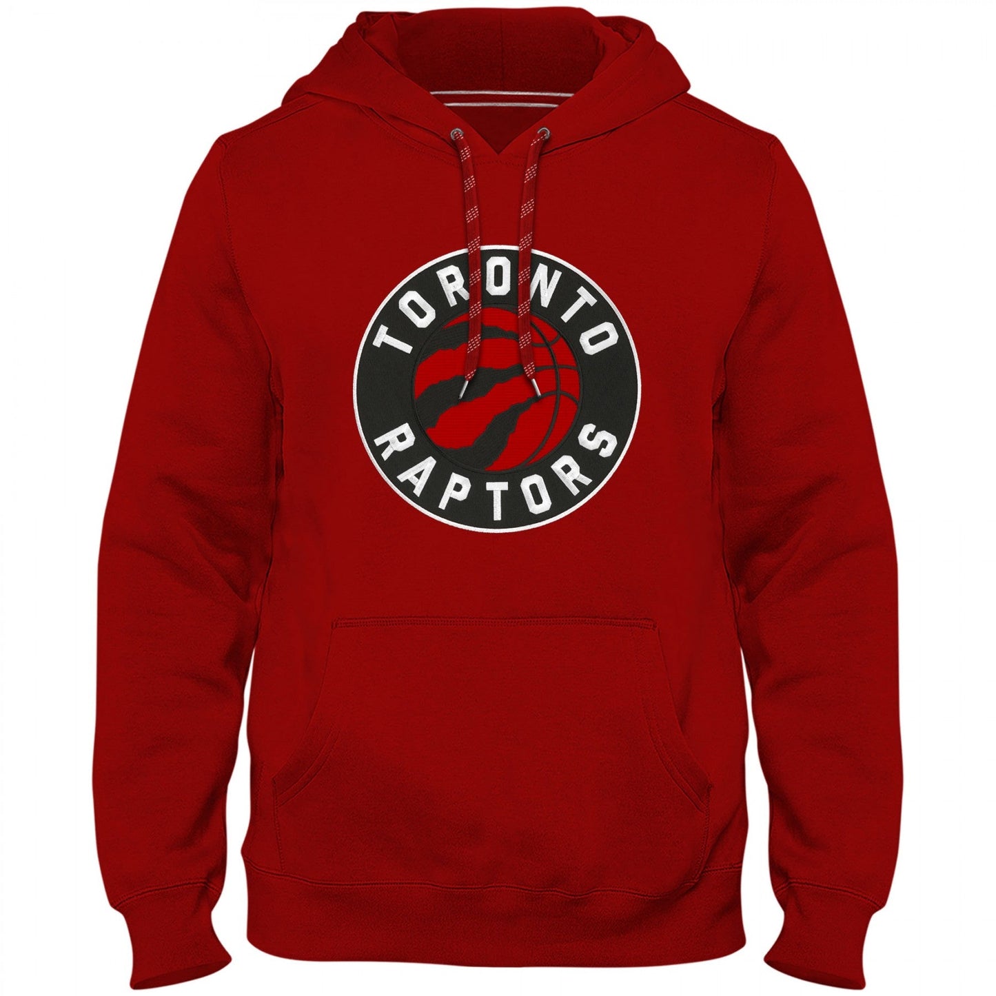 Toronto Raptors NBA Express Twill Logo Hoodie - Red