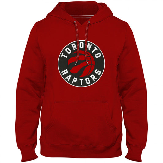Toronto Raptors NBA Express Twill Logo Hoodie - Red