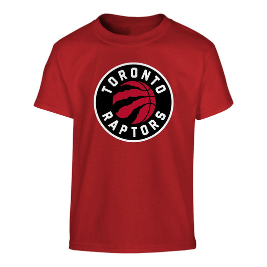 Toronto Raptors YOUTH Global Logo T-Shirt - Red