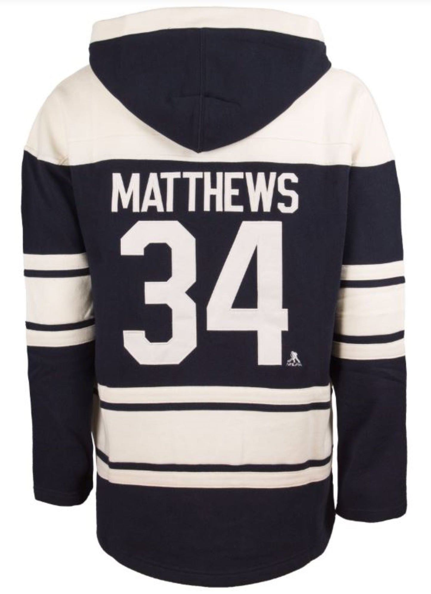 '47 NHL Toronto Maple Leafs Auston Matthews Player Lacer Hoodie - Navy