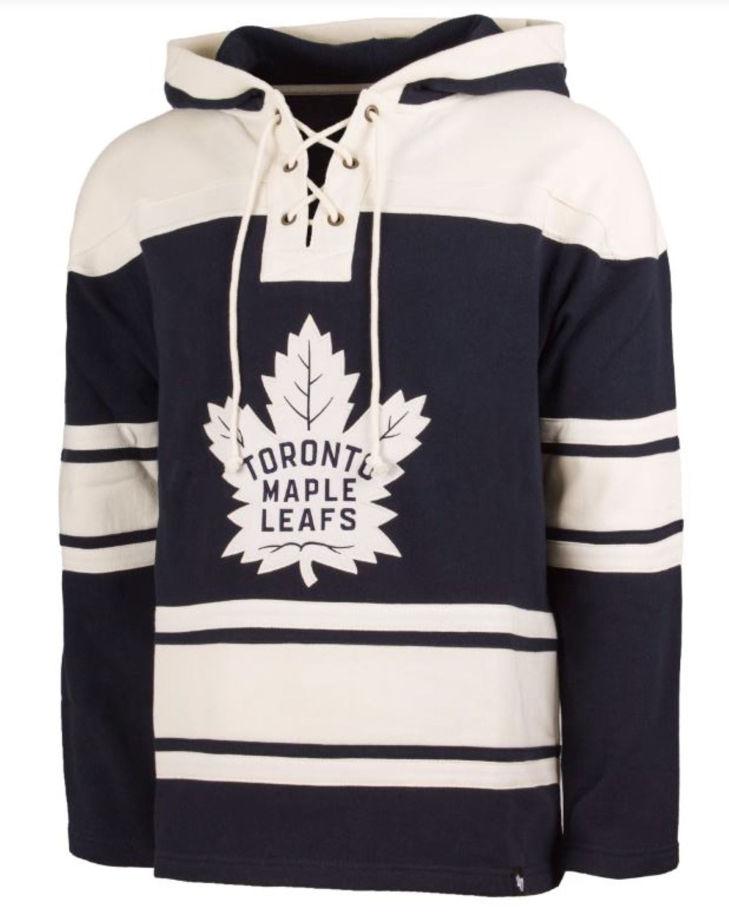 '47 NHL Toronto Maple Leafs Auston Matthews Player Lacer Hoodie - Navy