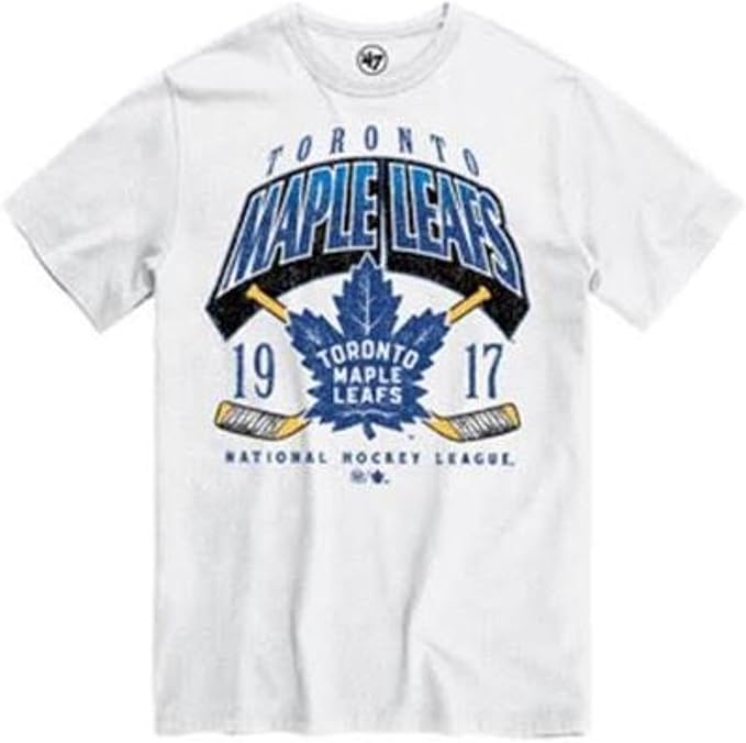 '47 Men's NHL Toronto Maple Leafs Power Play White T-Shirt