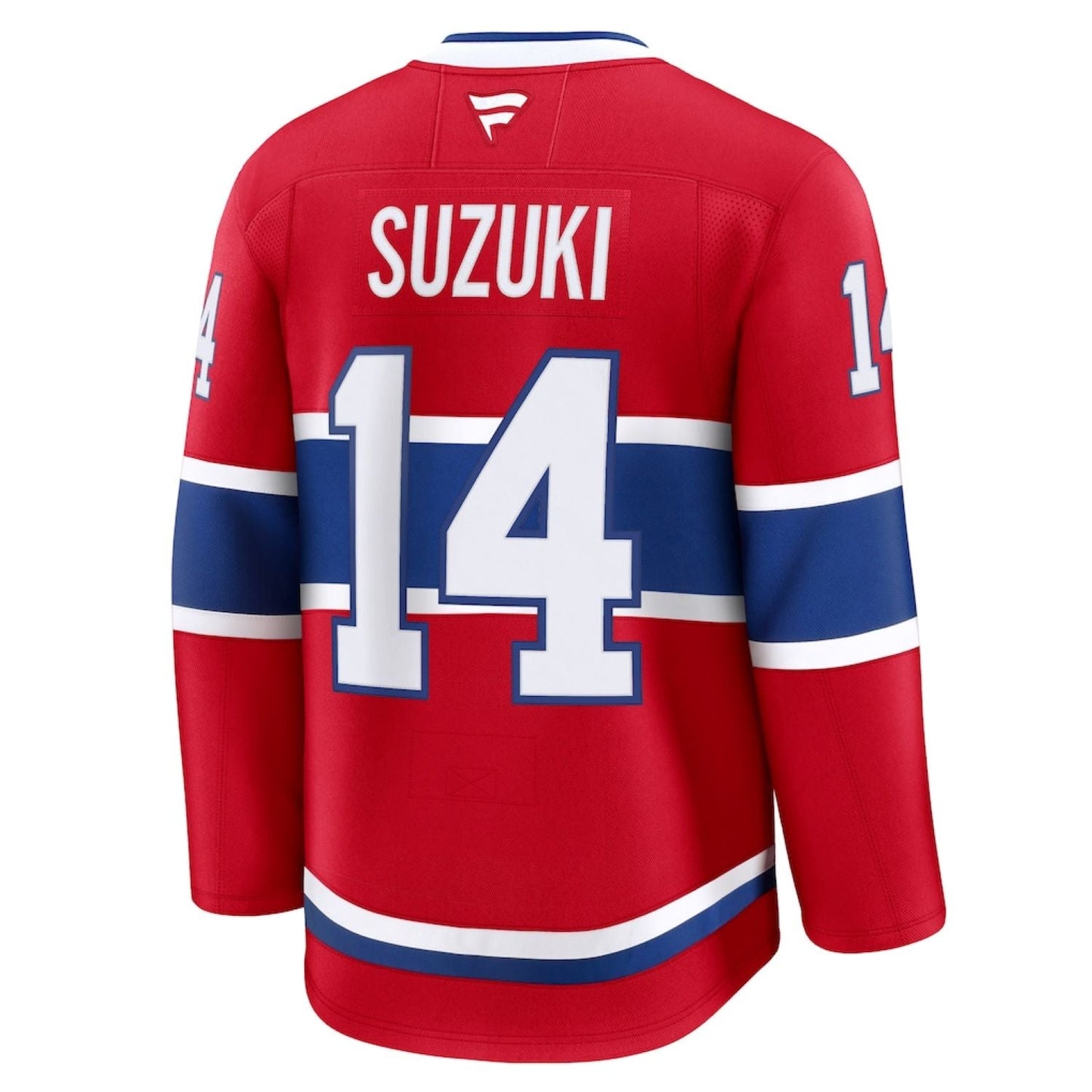 Fanatics NHL Montreal Canadiens Nick Suzuki #14 Captain Patch Home Premium Player Jersey - Red