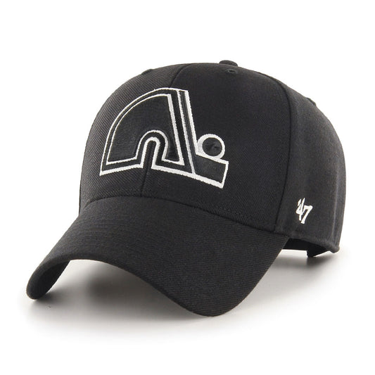 47 NHL Quebec Nordiques MVP Adjustable Cap - Black