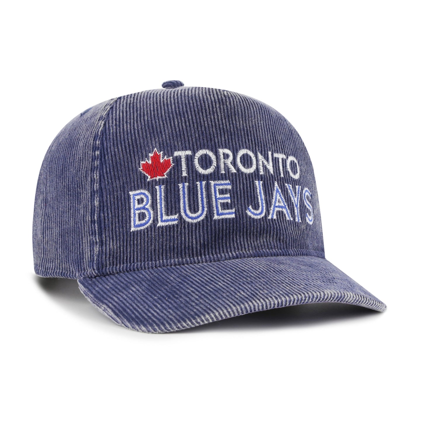 '47 Hitch MLB Toronto Blue Jays Reclaim Corduroy Adjustable Snapback Hat - Blue