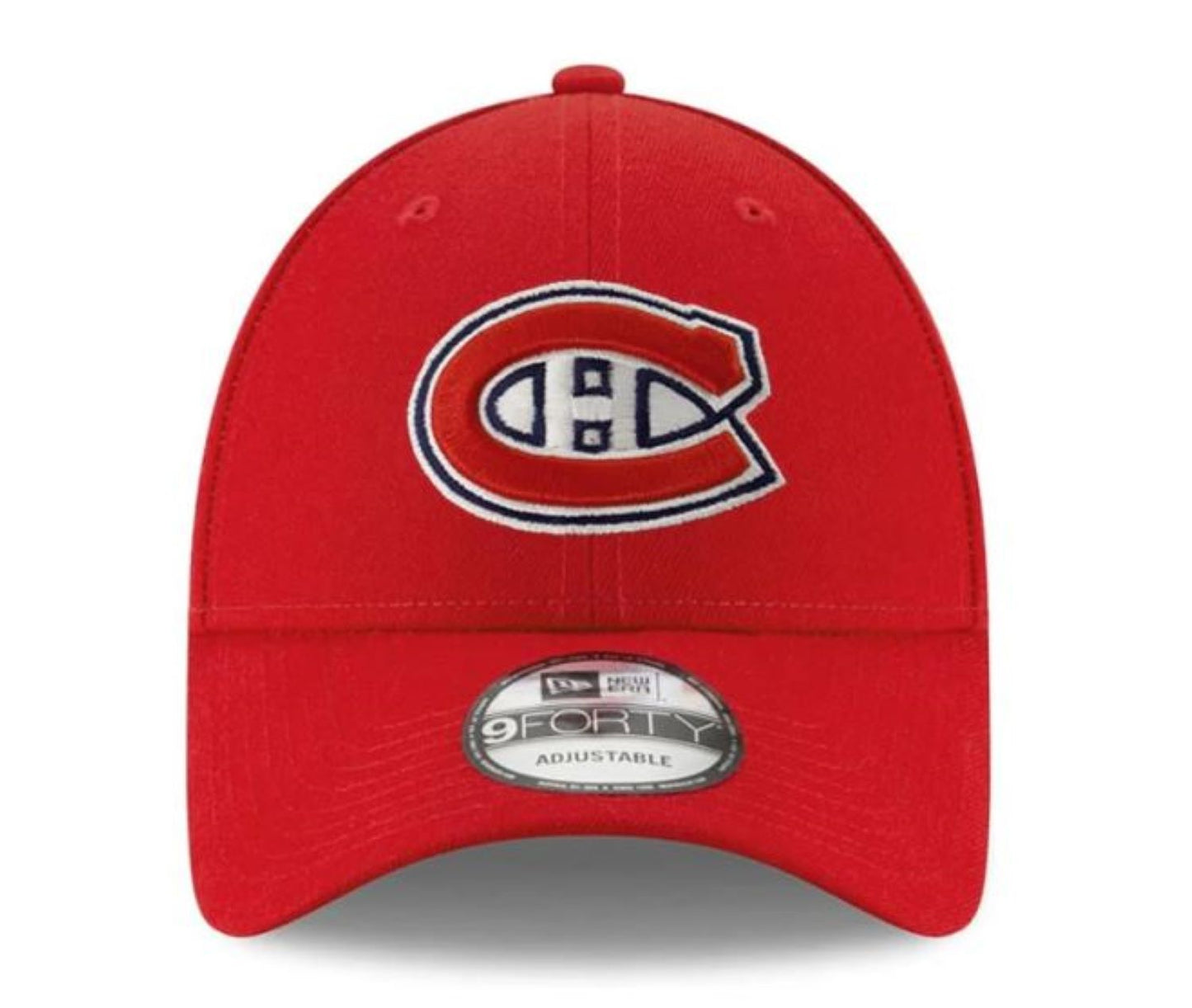New Era 9FORTY NHL Montreal Canadiens Adjustable Snapback Hat - Red