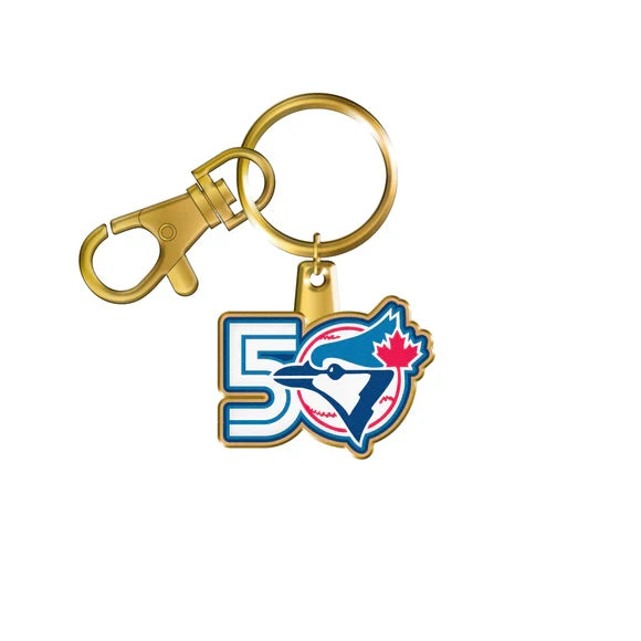 Toronto Blue Jays 50th Season Keychain