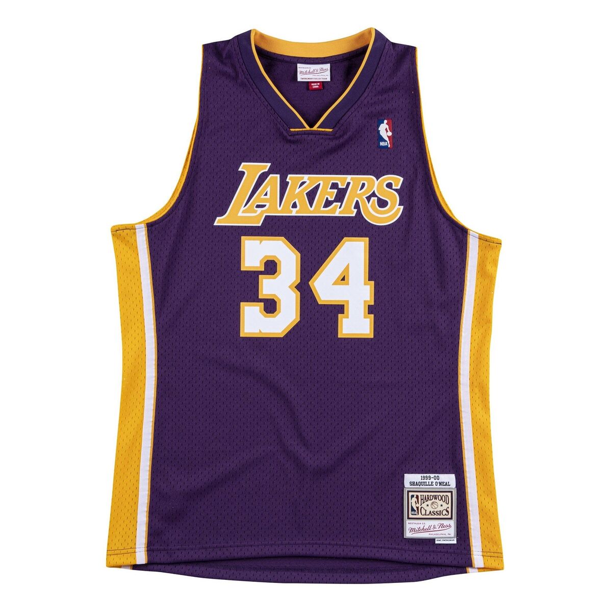 Shaquille O'Neal Swingman Jersey Los Angeles Lakers 99-00