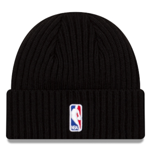 Men's Toronto Raptors New Era Black 2020 NBA Tip-Off Official Toque Beanie Knit