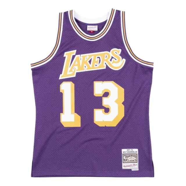 Swingman Jersey Los Angeles Lakers 1971-72 Wilt Chamberlain