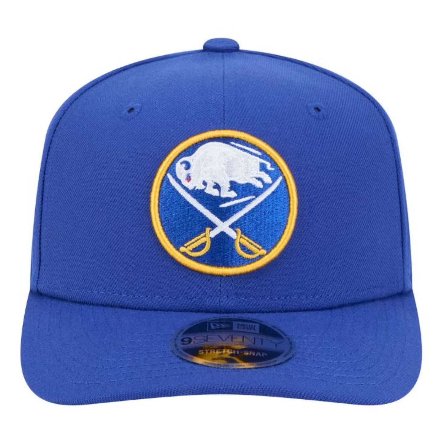 New Era 9SEVENTY NHL Buffalo Sabres Stretch-Snap Adjustable Snapback Hat - Royal Blue