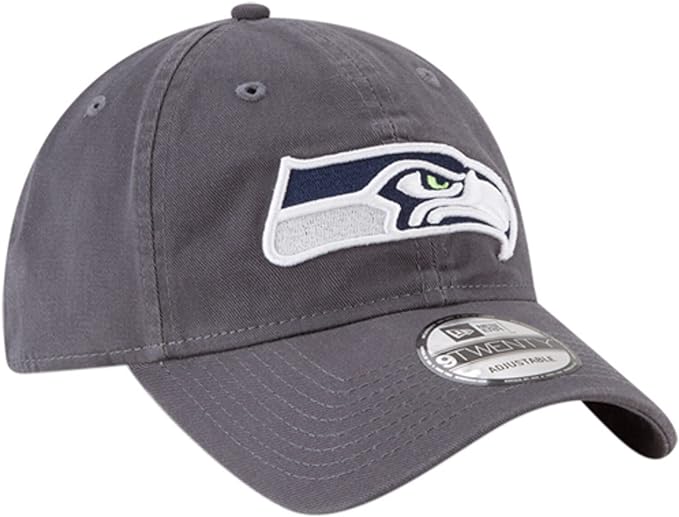 New Era Men's Seattle Seahawks 9TWENTY Adjustable Hat - Graphite