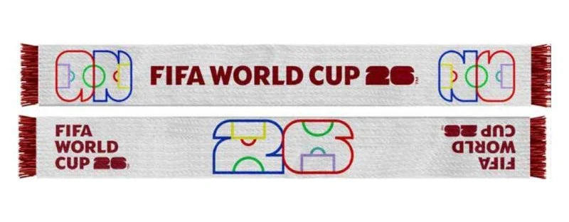 FIFA World Cup 2026 Scarf - White