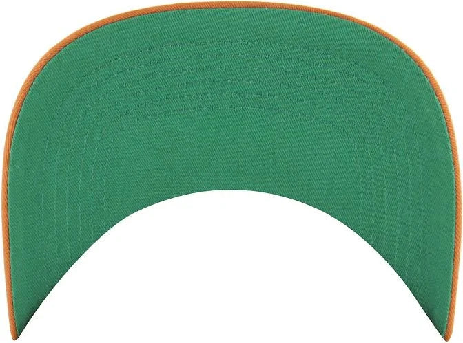 '47 Hitch NCAA Texas Longhorns Diamond Cut Snapback Hat - Black