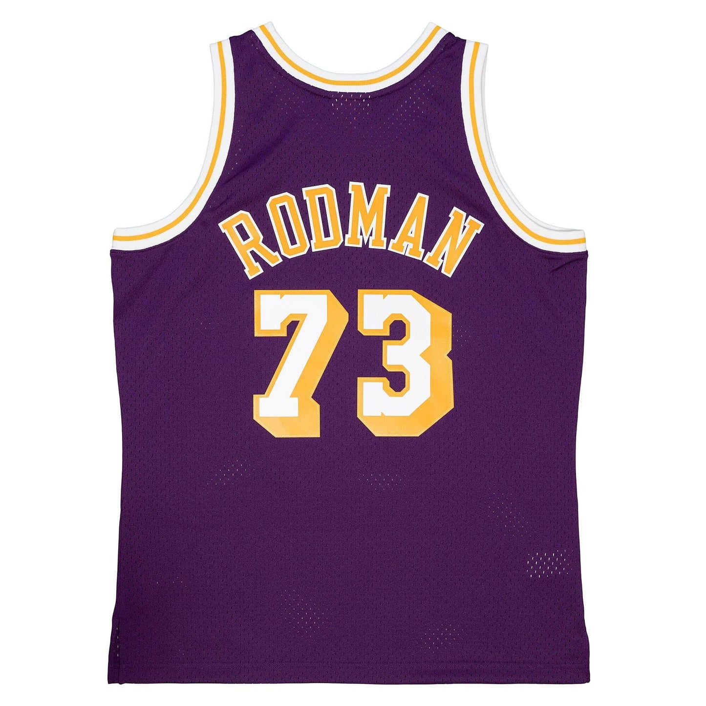 Men's Mitchell & Ness NBA Dennis Rodman Los Angeles Lakers 1998/99 Hardwood Classics Swingman Jersey - Purple