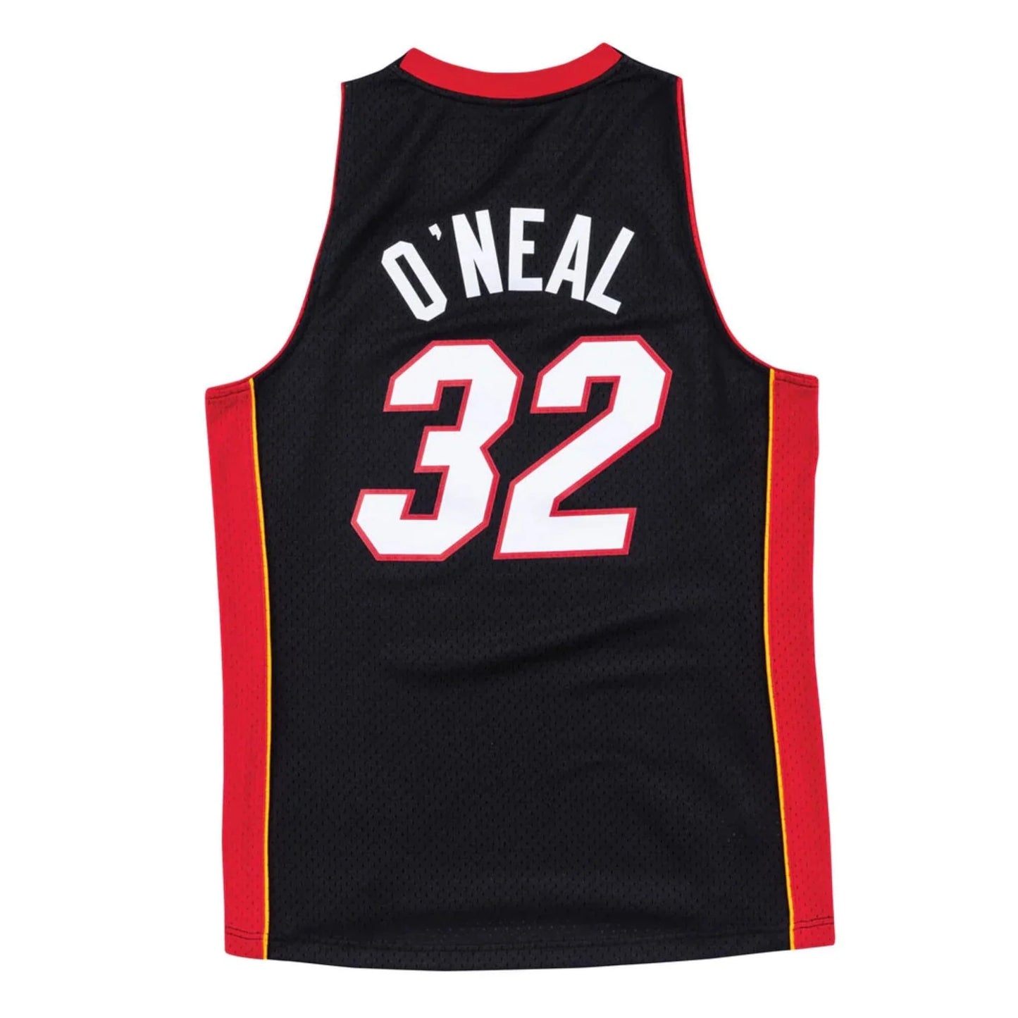 Men's Miami Heat Shaquille O'Neal Black Mitchell & Ness Hardwood Classics 2005/06 Swingman Jersey