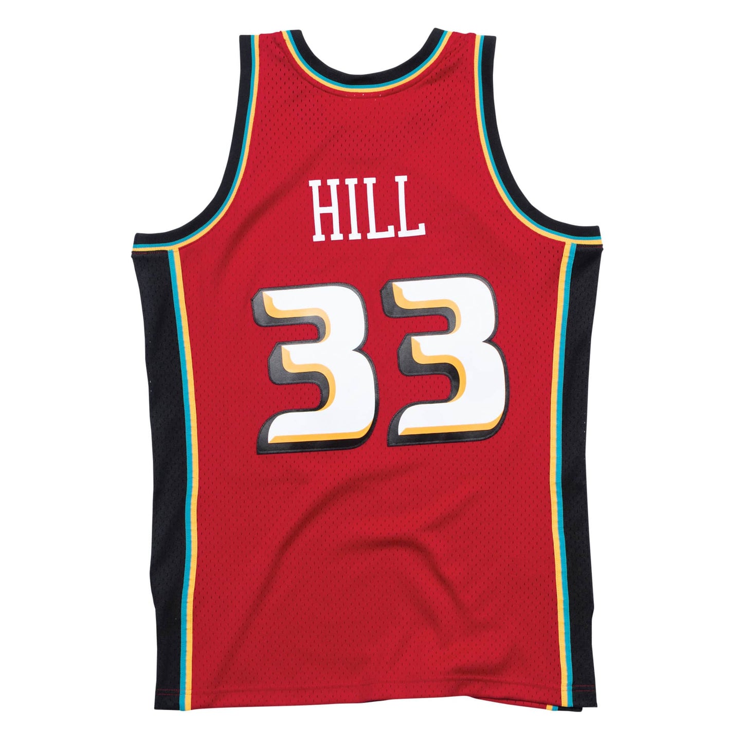 Men's Mitchell & Ness NBA Grant Hill Detroit Pistons 1998/99 Hardwood Classics Swingman Jersey - Red