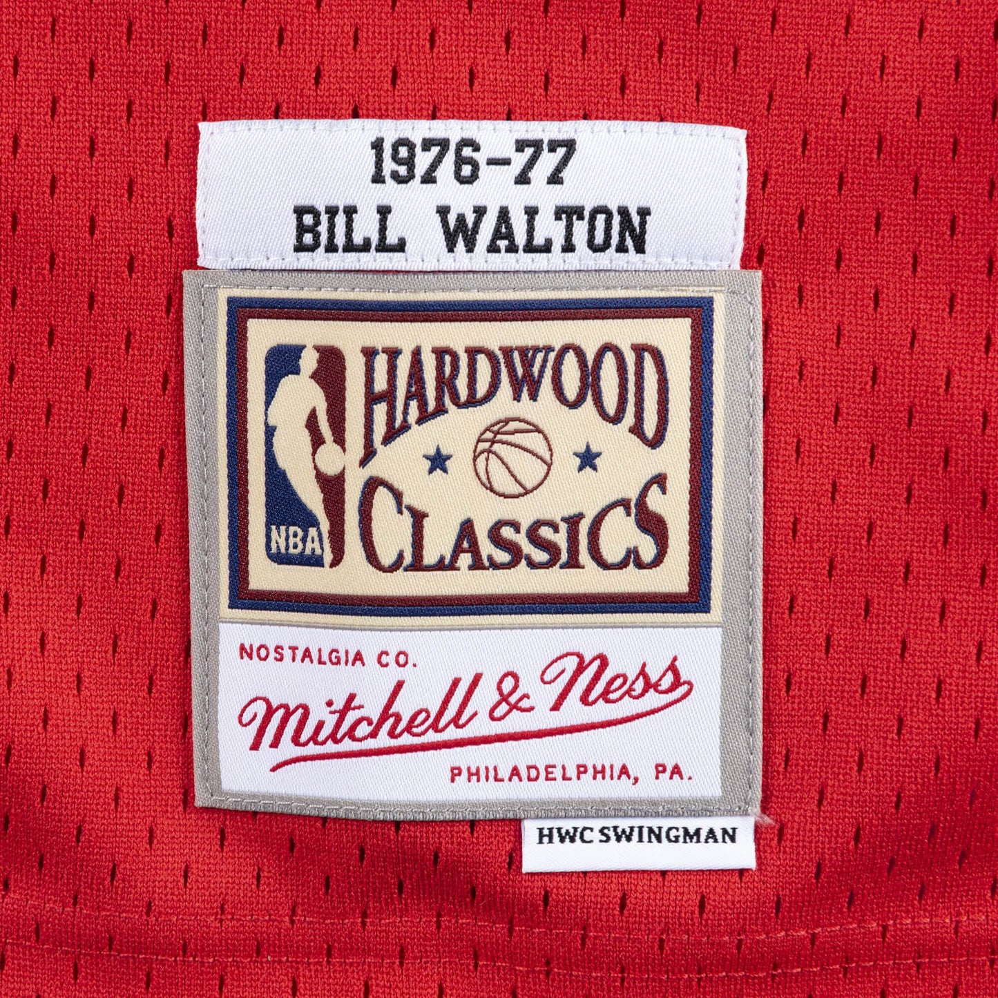 Swingman Jersey Portland Trail Blazers 1976-77 Bill Walton