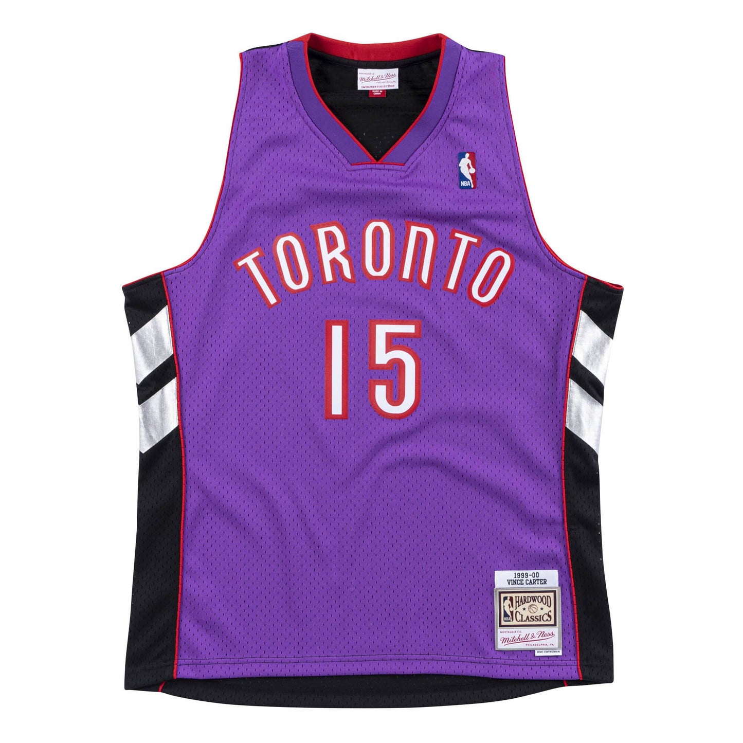 Mitchell & Ness NBA Toronto Raptors 1999-00 Vince Carter Swingman Jersey - Purple/Black