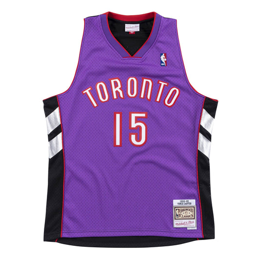 Mitchell & Ness NBA Toronto Raptors 1999-00 Vince Carter Swingman Jersey - Purple/Black