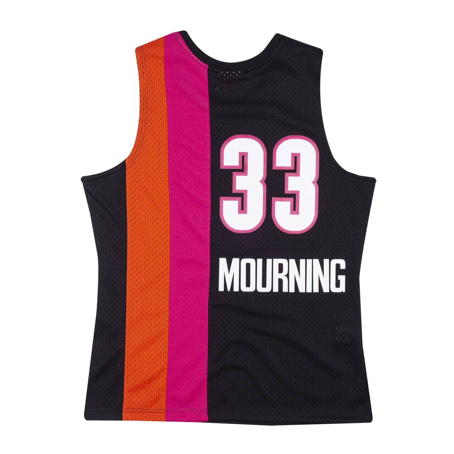 Men's Mitchell & Ness NBA Alonzo Mourning Miami Heat 2005/06 Hardwood Classics Swingman Jersey