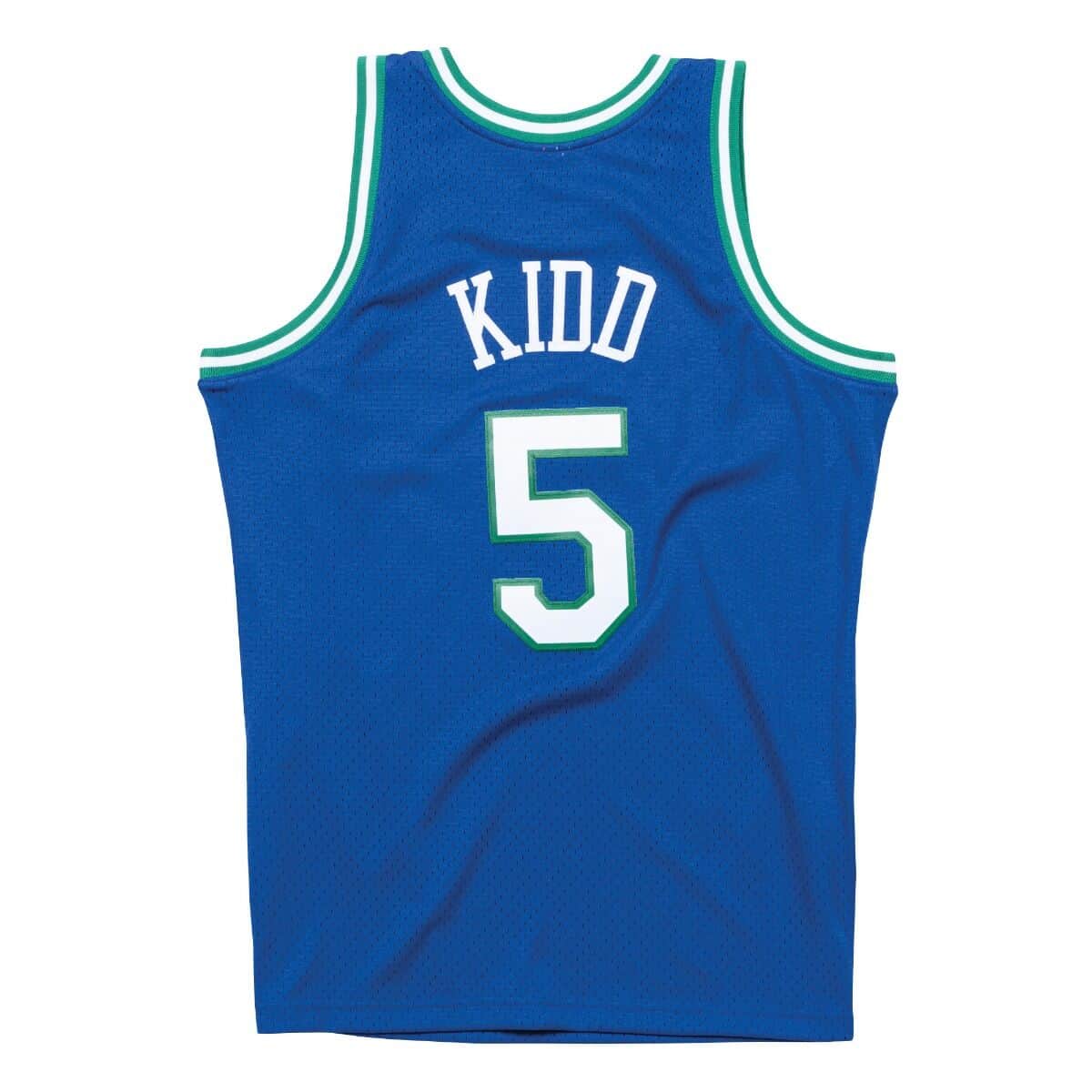 Mitchell & Ness Men's NBA Dallas Mavericks Jason Kidd  1994-95 Hardwood Classics Swingman Jersey - Blue