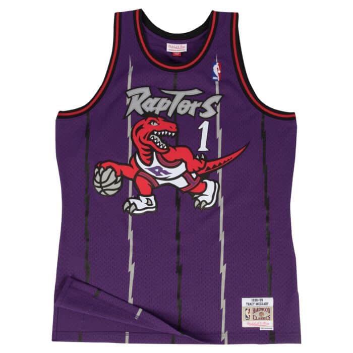 Mitchell & Ness Swingman Toronto Raptors Road 1998-99 Tracy Mcgrady Jersey - Purple