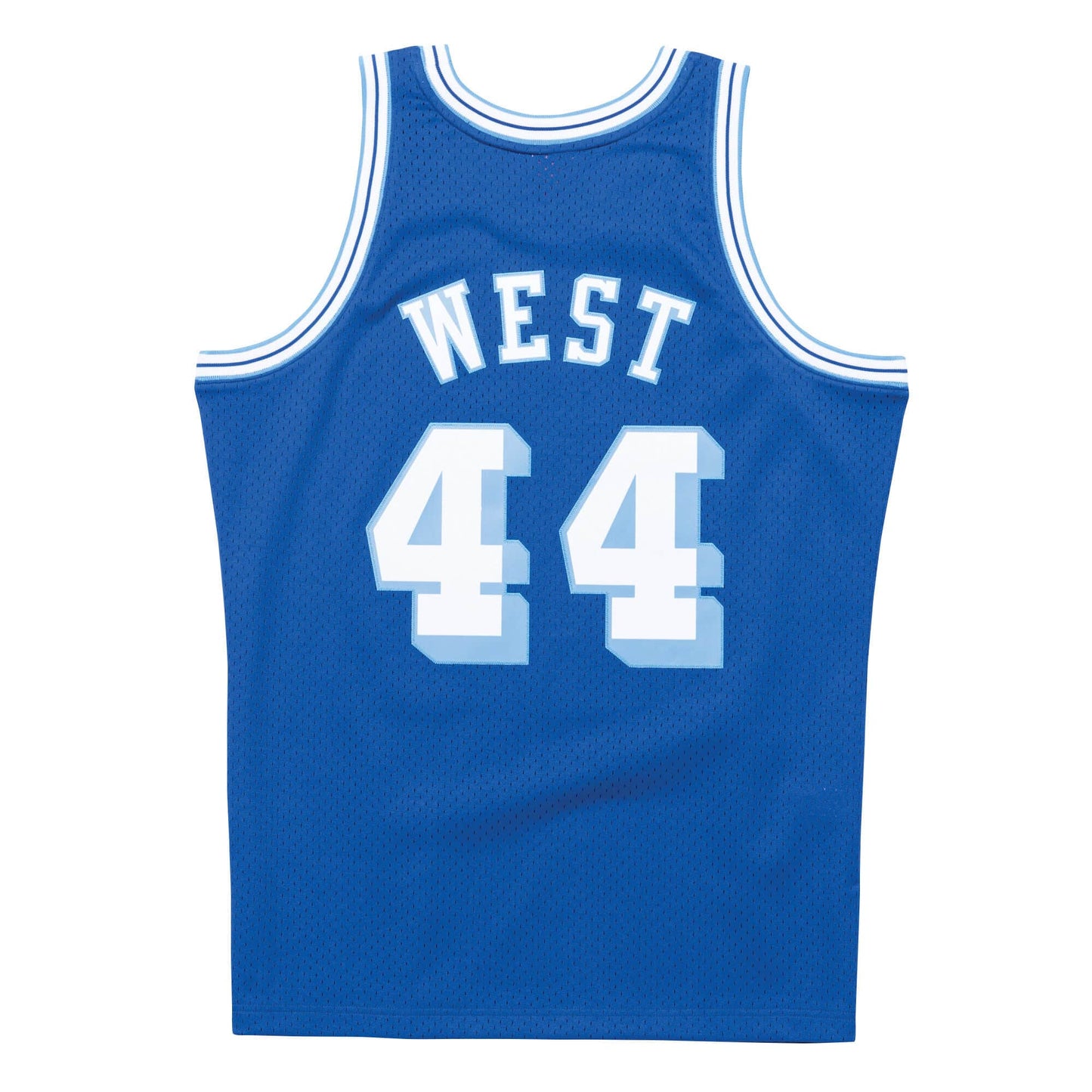 Men's Mitchell & Ness NBA Jerry West Los Angeles Lakers 1960/61 Hardwood Classics Swingman Jersey - Blue