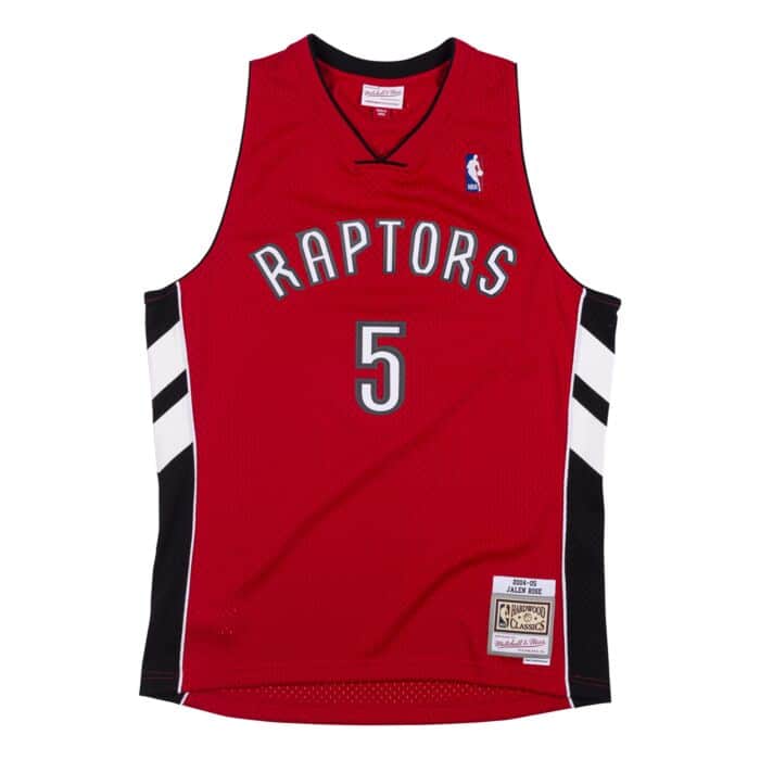 Mitchell & Ness Jalen Rose #5 Toronto Raptors Mitchell &amp; Ness 2004-05 Swingman Jersey - Red