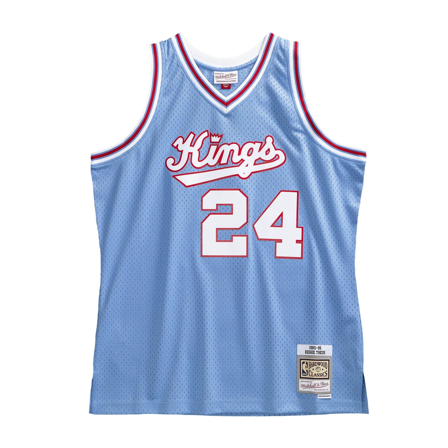 Swingman Jersey Sacramento Kings 1985-86 Reggie Theus