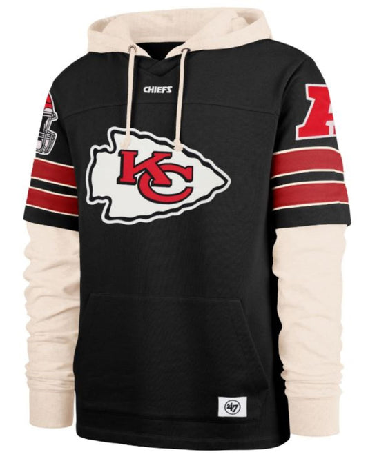 '47 NFL Kansas City Chiefs Split Zone Cornerback Duo Lacer - Black/White