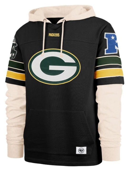 '47 NFL Green Bay Packers Split Zone Cornerback Duo Lacer - Black/White