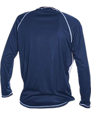Mens Calhoun NHL Toronto Maple Leafs Striped Long Sleeve Rashguard