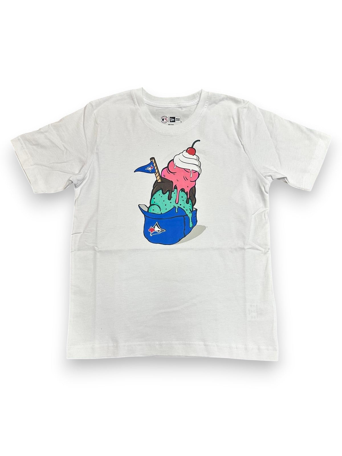New Era MLB Toronto Blue Jays Youth Graphic T-shirt - White