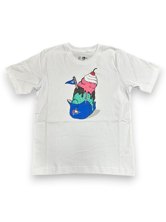 New Era MLB Toronto Blue Jays Youth Graphic T-shirt - White