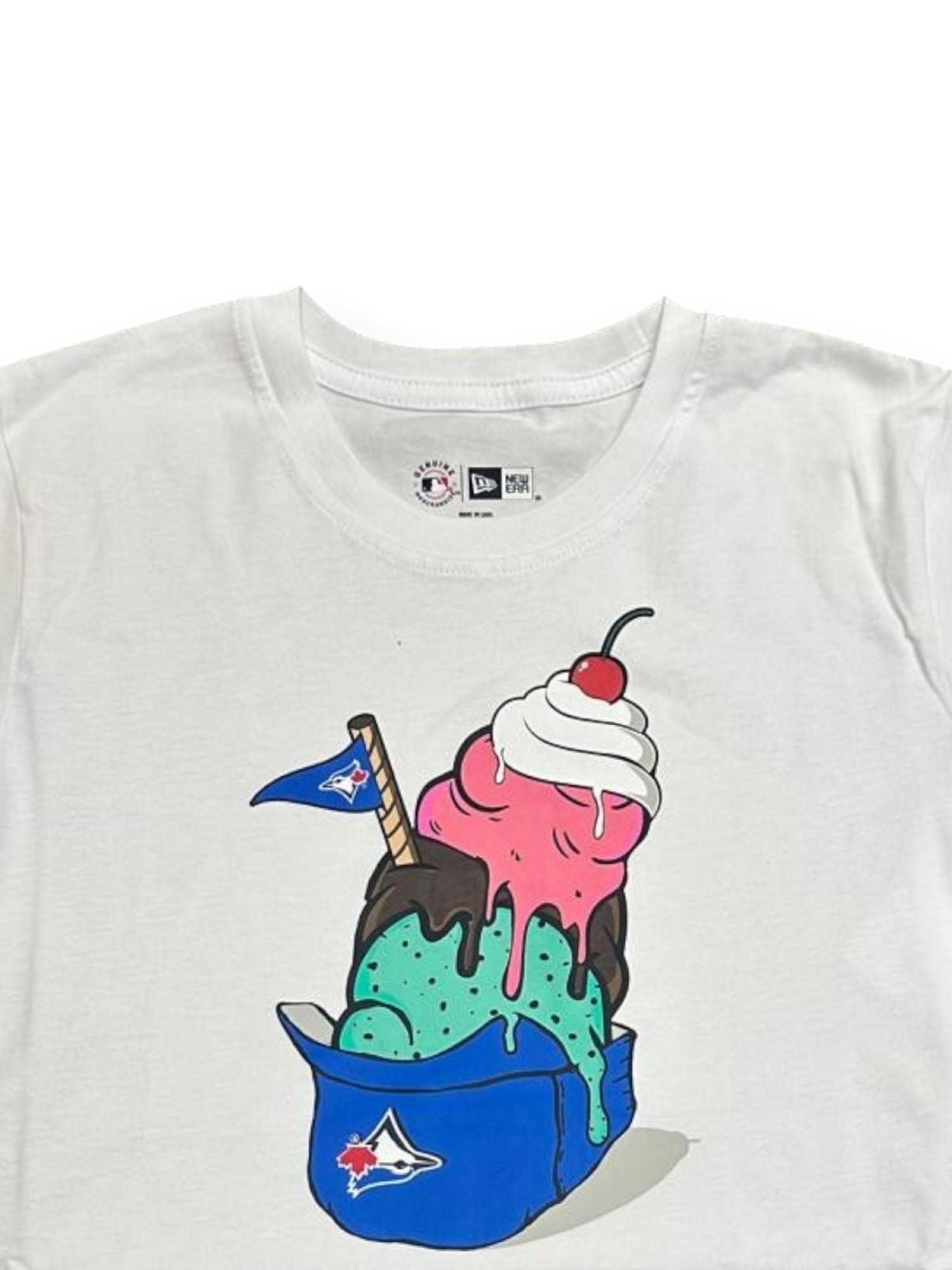 New Era MLB Toronto Blue Jays Youth Graphic T-shirt - White
