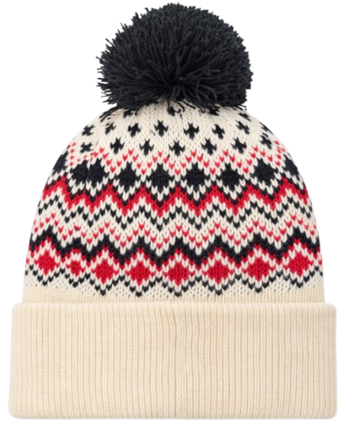 '47 Hockey Canada Women's Elsa Cuffed Knit Toque with Pom - Cream