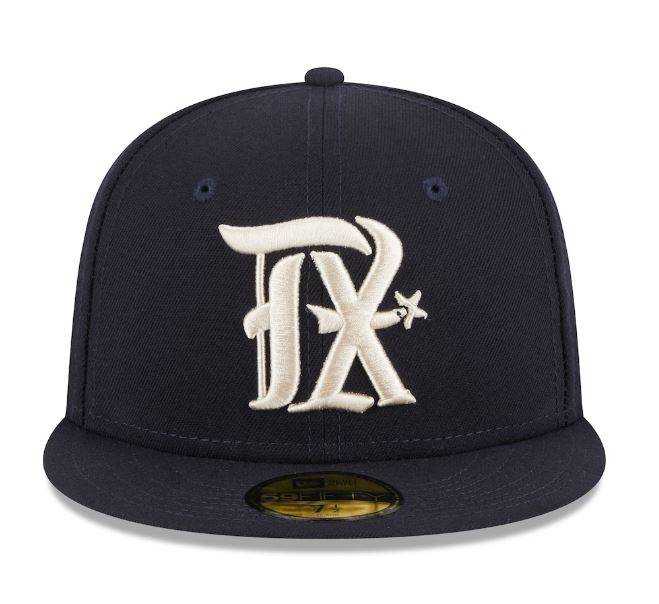 New Era MLB Texas Rangers 2023 City Connect 59FIFTY Fitted Hat - Navy