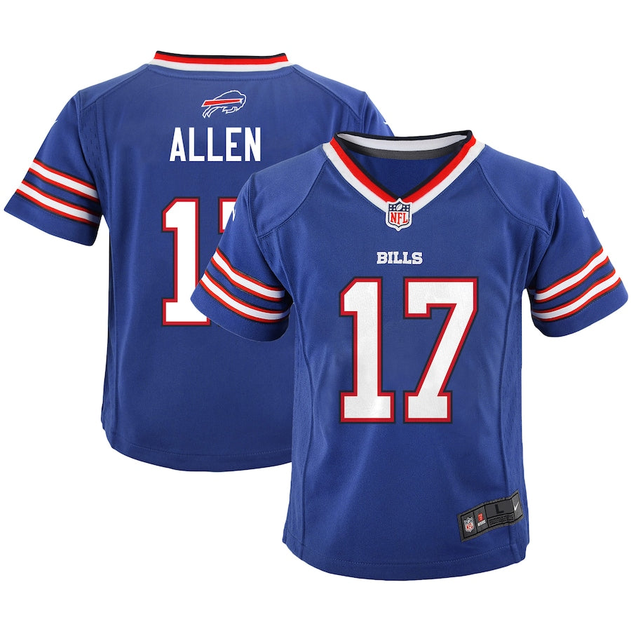 Toddler Nike Josh Allen Royal Buffalo Bills - Game Jersey