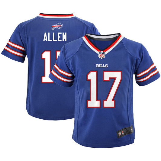 Toddler Nike Josh Allen Royal Buffalo Bills - Game Jersey