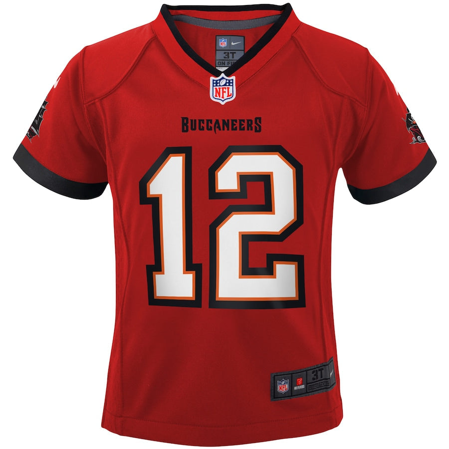 Toddler Nike Tom Brady Red Tampa Bay Buccaneers - Game Jersey