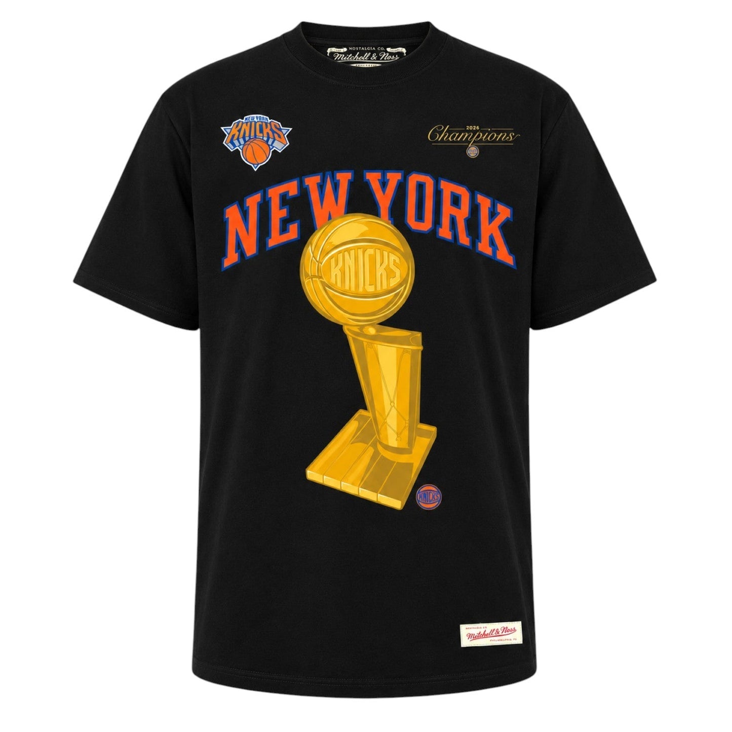 Mitchell & Ness NBA New York Knicks 2026 Champions T-Shirts - Multiple Colors Available