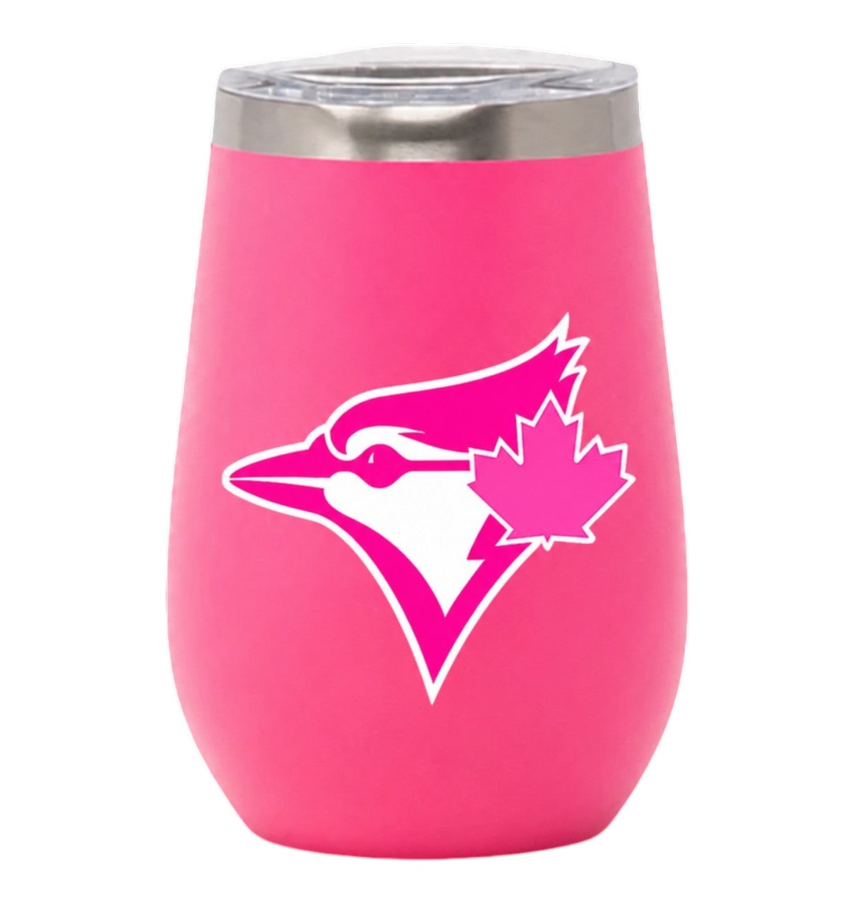 Namaka - MLB Toronto Blue Jays 2020 Pink Logo 12OZ 355mL Stainless Steel Wine Tumblers