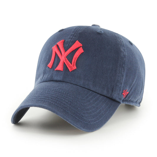 New York Yankees Cooperstown '47 MLB Navy Clean Up Adjustable Cap