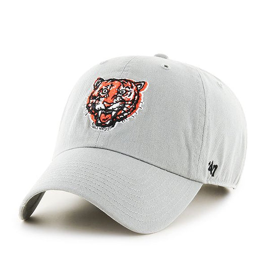 47 Clean Up MLB Detroit Tigers Cooperstown Adjustable Cap - Grey