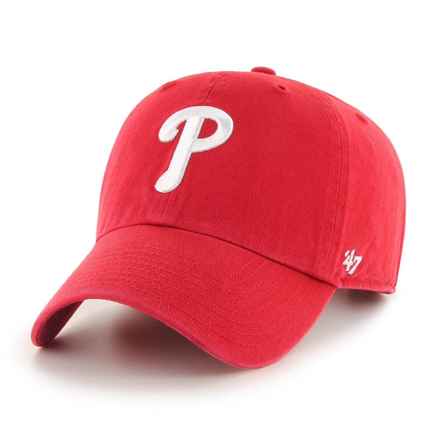 Philadelphia Phillies '47 MLB Red Clean Up Adjustable Cap