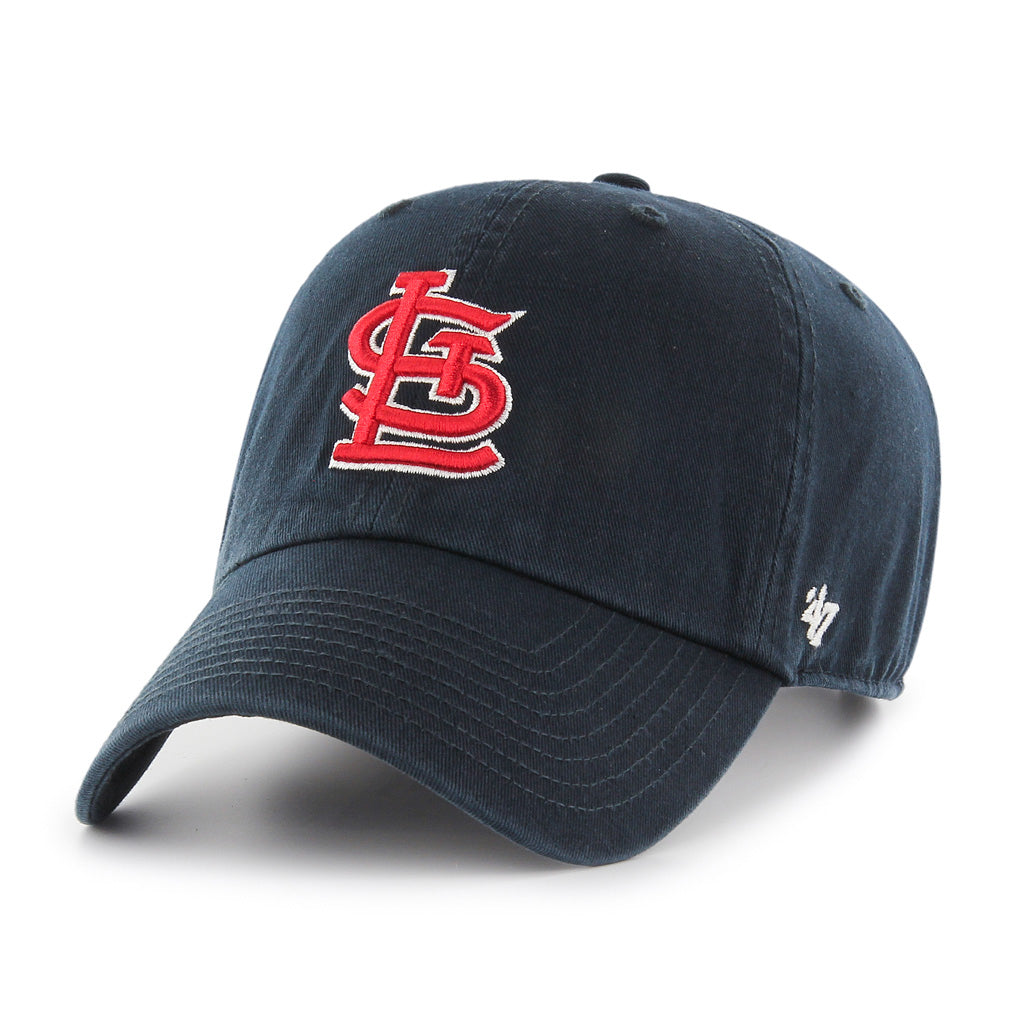 St. Louis Cardinals '47 MLB Navy Clean Up Adjustable Cap