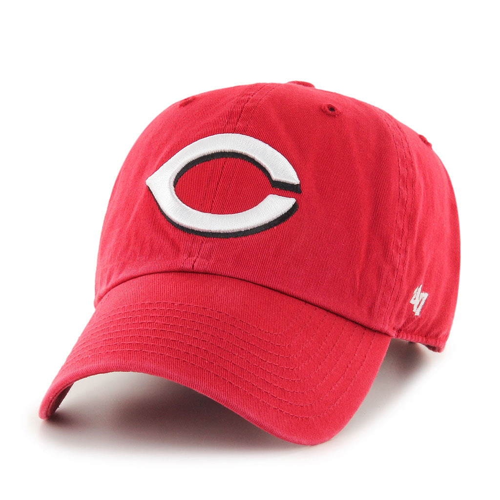 Cincinnati Reds '47 MLB Red Clean Up Adjustable Cap