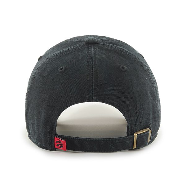 Toronto Raptors '47 NBA Black Red Clean Up Adjustable Cap
